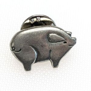 VINTAGE Pig Tie Tack